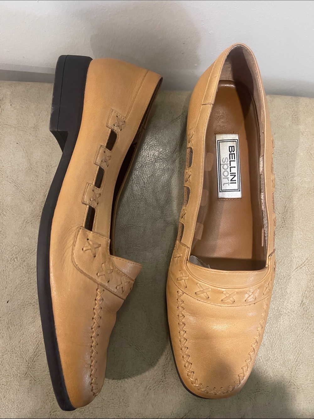 Women’s Tan Leather Loafer